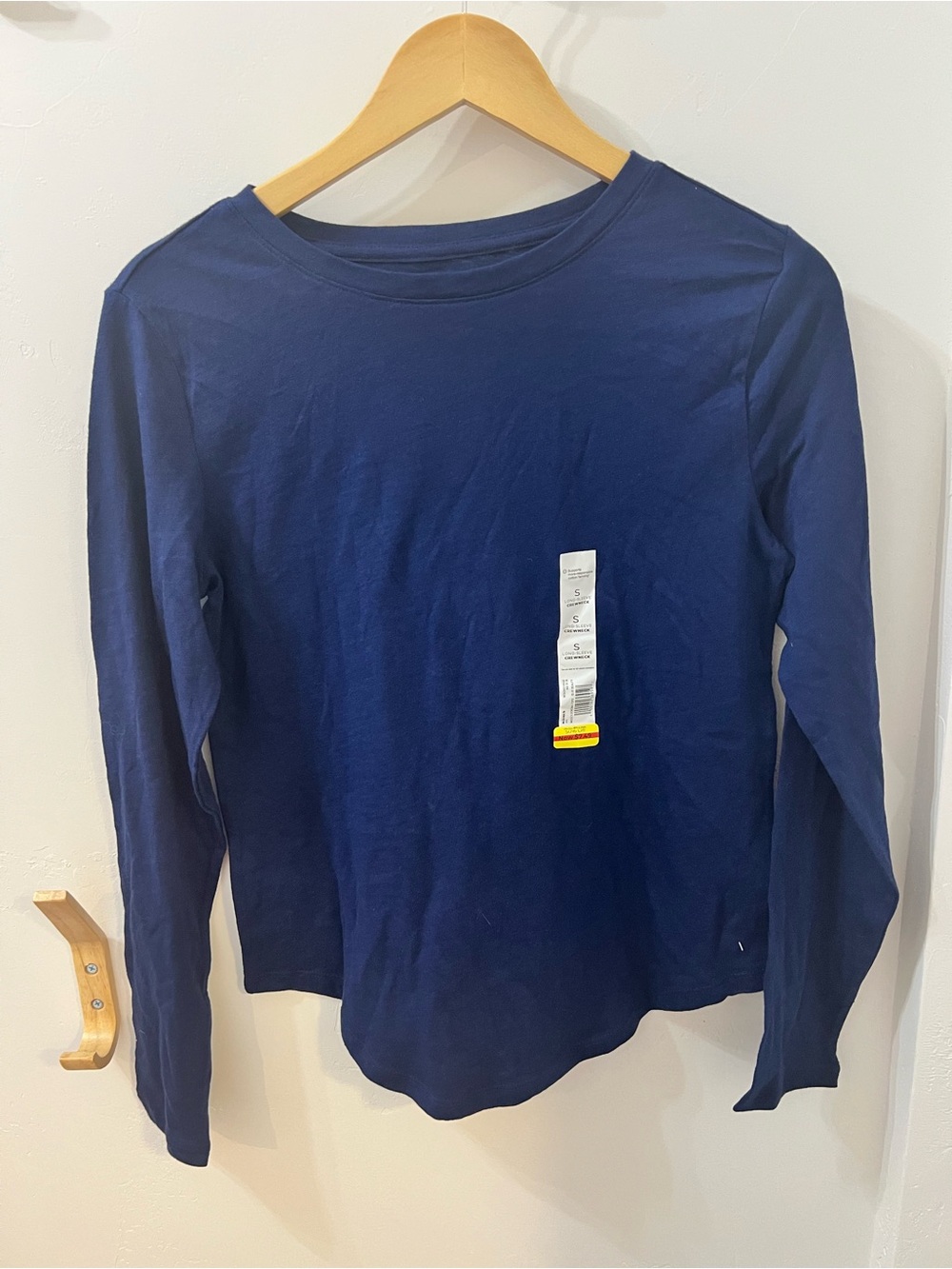 Classic Long-Sleeve Top - Navy